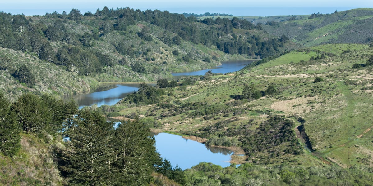 Cloverdale Ranch lakes