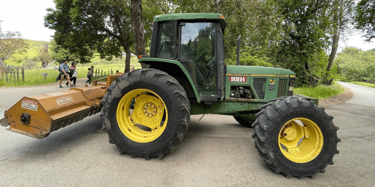 A large mower